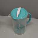 Dr. Brown's Baby Formula Mixing Pitcher with Adjustable Stopper, Locking Lid, and No Drip Spout, 36 oz, BPA-Free, Teal, 1-Pack