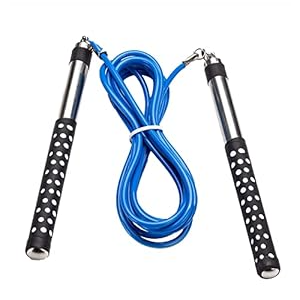 Freestyle Boxing Jump Rope by DYNAPRO with Long Handles for better control, adjustable to any height, Freestyling, Double Unders, Crossovers, HIIT and More (Neon Green)