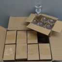 48 Pcs Clear Glass Taper Candle Holders Bulk, 2.5 Inch Small Candlestick Stands, Elegant Table Centerpieces for Wedding, Christmas, Valentine’s Day, Party, Home and Dining Room Decorations (Clear)