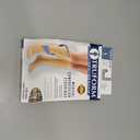 Truform 15-20 mmHg Compression Stockings for Men and Women, Knee High Length, Closed Toe, Beige, X-Large