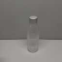 Glass Carbonating Bottle 1L Silver - Compatible Only With MySoda Glassy Sparkling Water Maker - Quick-Lock Reusable Bottle - Lid and Base Made of Aluminium - BPA Free