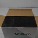 30 Pack Carpet Tile - 12 X 12 Self Adhesive Carpet Floor Tiles Anti-Slip Squares Peel and Stick Floor Tile DIY Installation for Bedroom (Black)