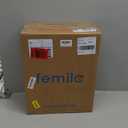 FEMILA Exterior Wall Sconce, 2 Packs Outdoor Waterproof Wall Lights Fixture, E26 Socket Wall Lantern for Porch, Anti-Rust Matte Black Finish with Seeded Glass Lampshade, 4FD54B-2PK BK