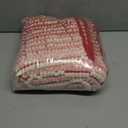 BSICPRO Christmats Bathroom Rug, Bath Mat Rug for Christmats Decorations Non Slip 20 x 32 Inches Water Absorbent Chenille Bathroom Floor Mats Machine Washable (Christmas Red)