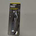 KLEIN TOOLS 65301ADP KNECT (S) Pass Through Ratchet and 1/4-Inch Socket Adapter Set, Compact and Comfortable Hand Tool, Backwards Compatible with 1/4-Inch Square Drive Sockets