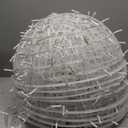 Outdoor Christmas Ball Lights 4 Pack Hanging 15.7" LED Garden Sphere Tree Lights 8 Modes Waterproof Glow Globe Light with Memory Timer Plug for Yard Porch Eave Patio Home Bedroom Decoration-Multicolor