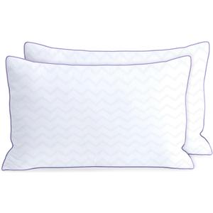 MOLCLCUY Bed Pillows Standard Size Set of 2,Hotel Collection Pillow for Side and Back Sleepers,Super Soft Down Alternative Microfiber Filled