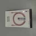 Native Union Belt Cable USB-C to Lightning - 10ft Ultra-Strong Reinforced Cable [MFi Certified] for iPhone 14, Phone 14 Plus, iPhone 14 Pro, iPhone 14 Pro Max, iPhone 13 and Earlier (Rose)