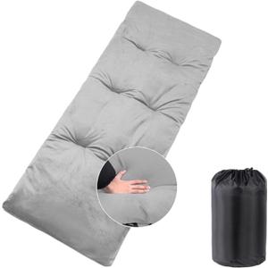 Camping Cot Sleeping Pads Mattress Comfortable Thicker - Adults Kids Soft Fluffy Foldable Sleeping Mats 75 * 28 inch for Hiking Backpacking Traveling