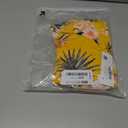 Women's Summer Dresses 2024 Beach Casual Sleeveless Floral Print Tank Loose Sundress with Pocket Size M