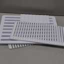 New Upgrade Bread Slicer for Homemade Bread, Bread Slicing Guide Adjustable Width, Foldable and Compact Cutting Guide with Crumb Tray, Suitability for Homemade Bread, Bagels, Cakes