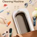 Professional Ultrasonic Cleaner, 48KHz Ultrasonic Jewelry Cleaner for Retainer,Eyeglass,Denture,Watch Band,Retainer,Ring - 2 Cleaning Modes/360°Deep Clean,350ML/12OZ 304 Stainless Steel Tank,Low Noise