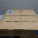 FUNLIO Kids Table and 2 Chairs Set, Height Adjustable Toddler Table and Chair Set for Ages 3-8, Easy to Wipe Arts & Crafts Table, for Classrooms/ Daycares/ Homes, CPC & CE Approved (3pcs Set) - Gray