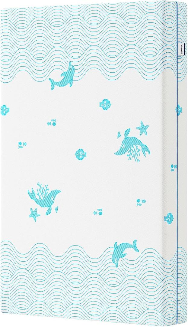 JOYMISS Breathable Crib & Toddler Mattress: Soft Cribs mattresses for Waterproof - 52" x 27.6" x 5" - Tencel Toddler Bed Mattress Fits Baby and Kids