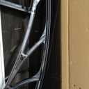 Outvita Window Awnings for Doors Canopy 40''x40'', Polycarbonate Cover Front Door Outdoor Patio Awning Canopy UV Rain Snow Sunlight Protection Hollow Sheet, Brown Board & Black Bracket, AL-YP-0338