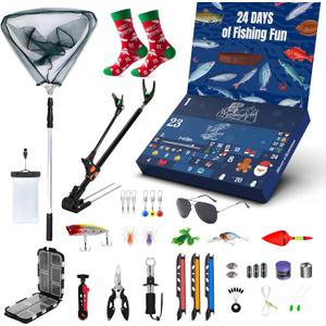 Mystery Fishing Gift Box for Him  Fun Angling Surprises, Valentines Day Present for Boyfriend, Son, Husband & Outdoor Hobby Fans