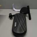 Bicycle Manned Cushion Mountain Bike Back Shelf Seat Cushion Manned Comfortable Saddle Children Back Seat (Black-Armsrest&Backrest)