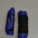 5 Pairs Non Slip Reusable Shoe Covers Waterproof Washable Boot Covers Durable Dustproof Booties Cover For Indoors Household Travel Floor Carpet Protection(Large) (Blue)