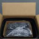 2 Pack 2.7 Gal Bathroom Trash Can with Lid, Automatic Trash Can Small Smart Garbage Can Touchless, Slim Motion Sensor Waterproof Plastic Trash Bins for Bedroom Office Kitchen Toilet Black