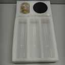 Ninonly Hurricane Candle Holders Set of 3, Tall Brass Candlestick Holders Metal Glass Candle Stands for Wedding Christmas Party Home Table Centerpiece Decorations