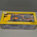 Toddler Boys Construction Truck Vehicle Toy Set with Play Mat and Die-Cast Toy Car, Transport Carrier Truck for Kids 3-5, Birthday Gifts Toys for 3-8 Year Old Boys