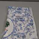 Blue and White Chinoiserie Easter Egg Bunny Kitchen Towels Set of 2 - Spring Cute Easter Rabbit Hand Towels for Bathroom Kitchen, Grandmillennial Decorative Dish Tea Towel Dishcloth617 (Hcolor005)
