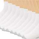 Fruit of the Loom Men's Value 10 Pair Pack Socks (6-12)