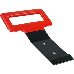 Window Belt Molding Remover Tool Metal with Red Soft Grip Handle Removing Window Seals and Trim Universal Fit