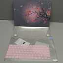 Mektron Case for M5 MacBook Pro 14 inch 2025 A3434 A3112 Fit 2024-2021 M4 A3112 A3401 A3185 M3 A2918 A2992 M2 A2779 M1 A2442 Pro/Max, Hard Shell Cover for MacBook Pro 14", Butterfly Cherry Blossom