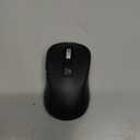 Wireless Mouse with 2 Bluetooth and 1 USB, 4-Way Scrolling, Full Size Mouse, Silent, Long Battery Life, Adjustable Cursor Speed, for Computer, Laptop, Tablets, iPad, Desktop, MacBook (Side Buttons)