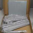 Shoe Rack 3 Tier Long Storage Organizer Wide Metal Shoe Shelf for Closet Entryway Grey