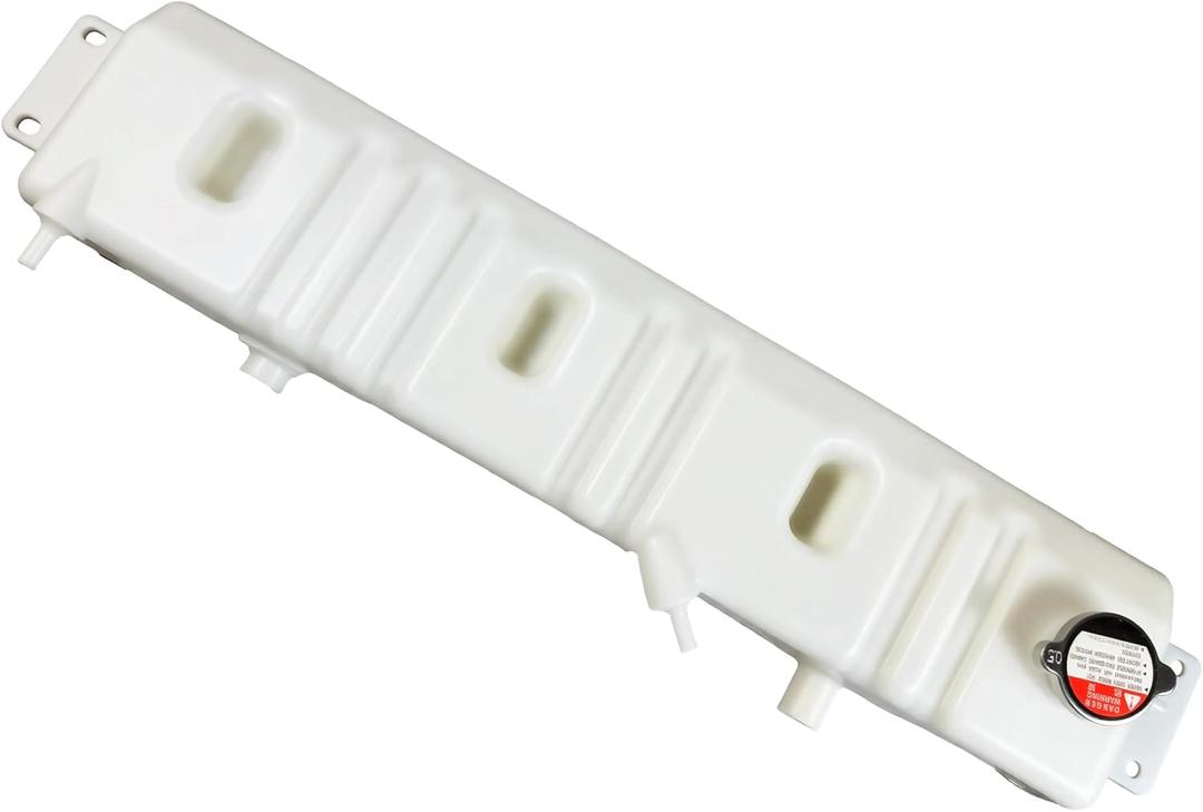 Engine Coolant Reservoir Tank, Compatible for Ford F600 F700 F800 1980-1998 Trucks, with Cap, High-Efficiency, Leak-Proof,OEM#F6HZ-8A080-B F5HT-8A080-HA