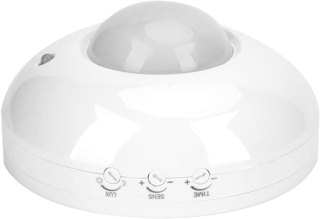 Motion Sensor, 110V-240V Light Infrared Adjustable Body Motion Movement Ceiling Infrared Sensor Detector Light Bulb Switch