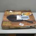 King Kooker 20" Seasoned Cast Iron Skillet, Black, Large