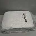 Bedsure Queen Mattress Protector, Quilted Waterproof Mattress Protector with Deep Pocket up to 22 Inches, Soft Breathable Noiseless Bed Pad Topper, Queen Bed Cover for Home, Bedroom, Hotel  White (Queen (60"x80"+18"))