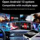 Autolink Pro 2026 Autolinkr Auto Linkr Pro Wireless Carplay 3in1 AI Box for Streaming Netflix/YouTube/TikTok,Watch Movies,Wireless Carplay Adapter Support USB Drive for iPhone 10+ & Android 13+