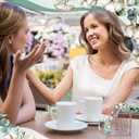 Spiareal Gift for Friend Friendship Women Friend Friendship Birthday Cheer up Gift Acrylic Heart Butterfly Keepsake Paperweight for Home Office Table Shelf(Classic)