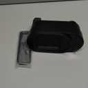 Wall Outlet Space Heater, 450W Plug in Electric Heater with Adjustable Modes & 12h Timer & Led Display, 3s Fast Heating, Portable Heater for Office Drom Room (Black)