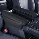Auto Accessories for Toyota Sienna LE,XLE,XSE,Limited,Platinum,Woodland 7/8 Passenger 2021-2025 Center Console Cover Armrest Pad Protector Armrest Box Cover Accessorie (Black)
