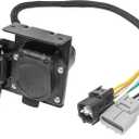 Oyviny Multi-Tow 4 and 7 Way Trailer Wiring Adapter for 2003-2006 Toyota Tundra, Replacement for 43385 Tundra Towing Harness, Factory Tow Package Required