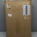 FURTIME Dog Car Seat Cover for Back Seat, Upgraded PU Leather Back Seat Extender with Hard Bottom Holds 400LBS, Waterproof Anti-Scratch, Large Space Back Seat Pet Cover for Car, SUV, Brown