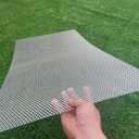 36"x18" 304 Stainless Steel Expanded Metal 19 Gauge 0.2"x0.4" Holes Expanded & Perforated Sheets Metal Grate Screen/Fence Wire/Privacy Fence/Screen Door Mesh/Window Screen Mesh/Rodent Mesh