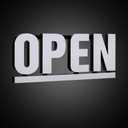 30"x13" Large LED Open Sign, Ultra Bright Unique Design Open Signs for Business with Sturdy Chain and RGB Underline, High Visibility Open Sign for Retail Store Shop