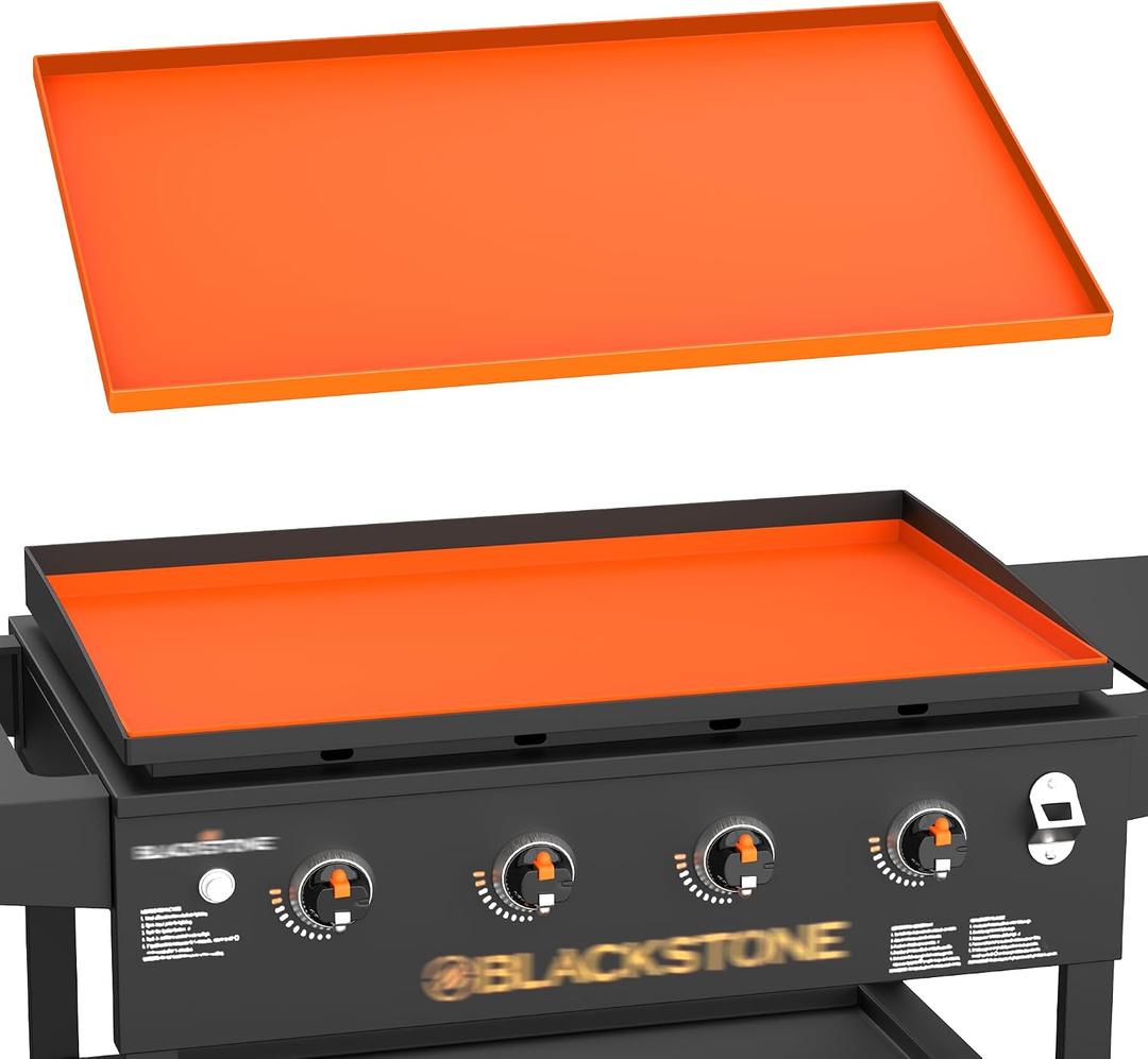 36'' Silicone Griddle Mat for Blackstone - Heavy-Duty Food-Grade Griddle Cover & Full Surface Protection, Waterproof, Rust & Dust-Proof, Essential Blackstone Griddle Accessories for Outdoor BBQ