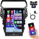 12.1" Car Radio for Ford Explorer 2011-2019, 4+64GB Touch Screen Stereo