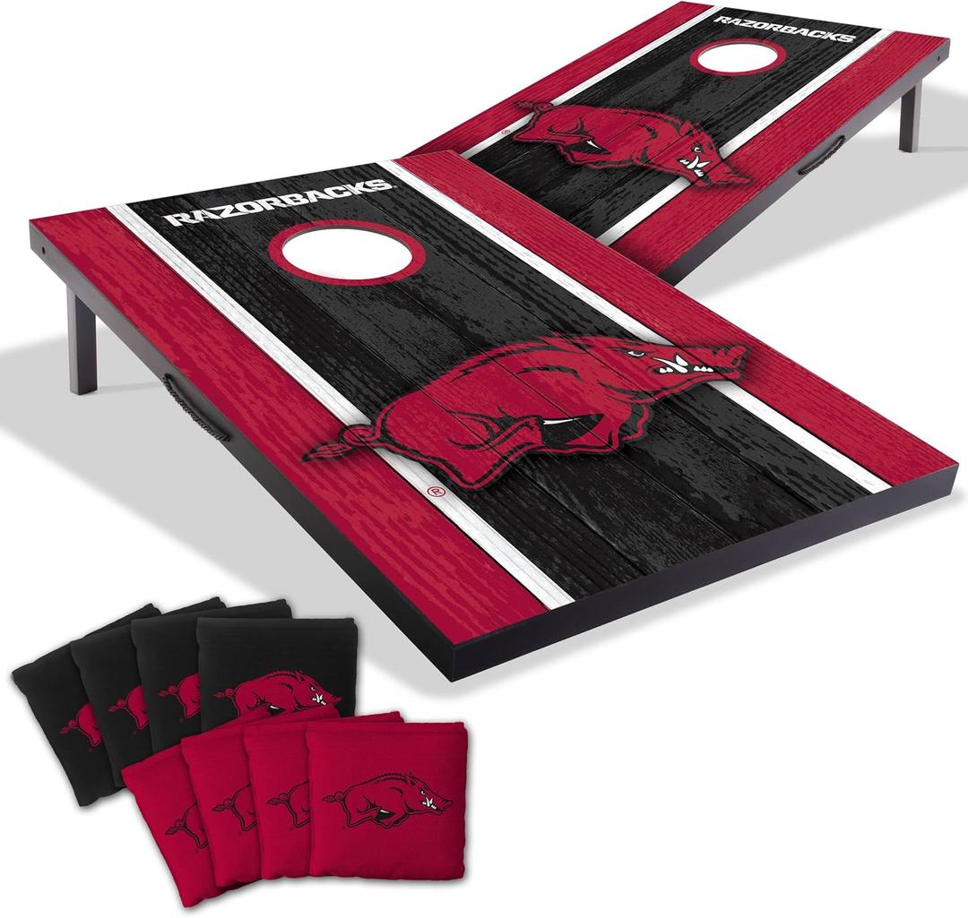 YouTheFan NCAA 2' x 3' Portable Cornhole Game with Logo Bags