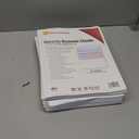 DocuGard Blue/Red Premier Prismatic Middle High Security Check Paper - Laser/Inkjet Printer Compatible - 13 Security Features - 500 Blank Business Checks (04534)