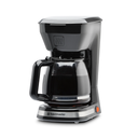 Toastmaster 12-Cup Digital Touchscreen Drip Coffee Maker, Black