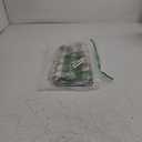 Softalker Checkered Tablecloth Square, Heavy Weight Linen Gingham Christmas Table Cloth with Tassel, Washable Wrinkle Free Buffalo Plaid Table Cover for Dining/Party/Home - 55 x 55 Inch, Sage