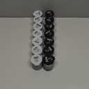 Weekly Stainless Steel Pill Organizer 7 Day, Magnetic Refrigerator Mountable Pill Box Case with Silicone-Sealed Lid for Travel(Morning & Evening)